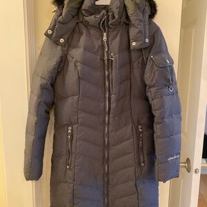 Eddie Bauer Charcoal Hooded Jacket